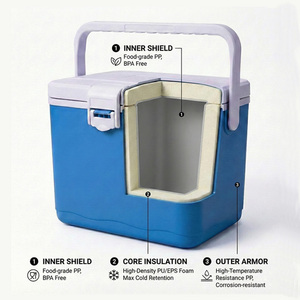 Caja Refrigeradora Portátil de 5L para Transporte de Vacunas y Sangre, de 2-8 Grados, con Termómetro, Material PP, Apta para Alimentos - Product Image 3