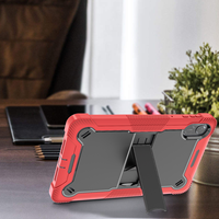 Honor Pad X8A X8B 11'' için Sağlam Tablet Kılıfı, Ayaklı, Çift Katmanlı Silikon, Tam Koruma, Darbeye Dayanıklı Hibrit Kılıf