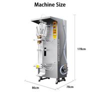 Offre Spéciale – Équipement d'emballage entièrement automatique 220V 500ml pour eau potable, lait, jus et huile (remplisseuse et ensacheuse/sacheteuse)