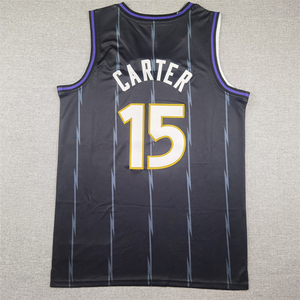 Ropa de <span class=keywords><strong>Baloncesto</strong></span> Americana al por Mayor # 15 Vince Carter <span class=keywords><strong>Camiseta</strong></span> bordada de los Toronto <span class=keywords><strong>Raptors</strong></span> para hombre - Product Image 2