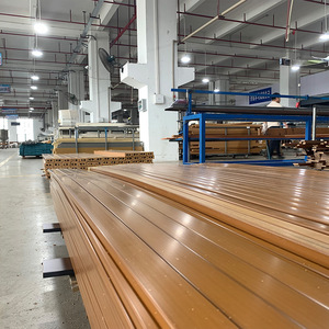 Phật sơn LTR nhà máy giá 2x4 4x4 4x8mm nhựa giá rẻ gỗ tổng hợp không thấm nước rắn nhựa PS gỗ imit ván ép gỗ - Product Image 5