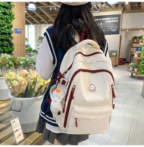 Grand sac à dos de <span class=keywords><strong>voyage</strong></span> personnalisé de haute qualité pour hommes et femmes fermeture à glissière Design de mode pour les étudiants pour l'école et les voyages - Product Image 6