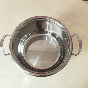 Chuyên Nghiệp Hiện Đại 6-mảnh thép không gỉ <span class=keywords><strong>Cookware</strong></span> <span class=keywords><strong>Set</strong></span> cho khách sạn thân thiện với môi & máy rửa chén an toàn - Product Image 5