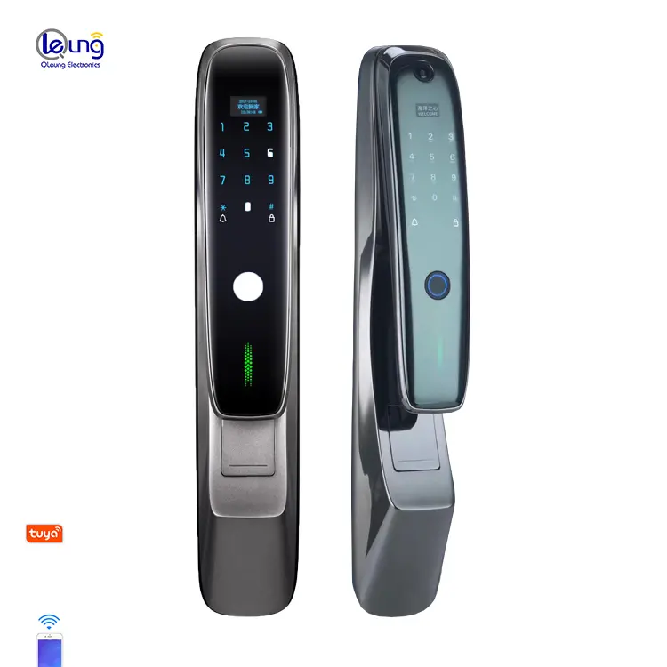 S918 serratura completamente automatica Wifi APP Password Smart Biometric Fingerprint Wifi Lock Smart Home Door Lock
