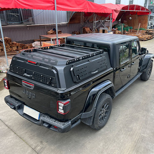Automatische Aluminium-Ladeflächenabdeckung für Jeep Gladiator Hardtop, halbhohe 3-Türer, universelle flache Ladeflächenabdeckung für Pick-ups - Product Image 1