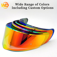 Nouvelle visière de casque de moto intégral FF801/FF397/FF813, lentille interchangeable multicolore, protection UV, PC résistant aux rayures