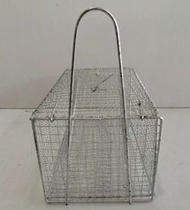 Cage à souris en fil de fer galvanisé, cage de capture vivante pour petits animaux, pour le contrôle des rongeurs - Product Image 2
