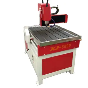 Jinan-mini enrutador cnc xyz, máquina de corte de madera, precio barato, 6090