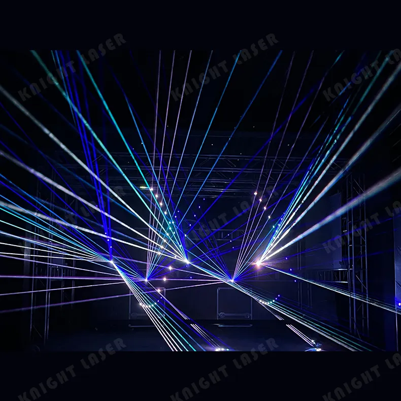 5Watt Full Colour proiettore di animazione spettacolo di scena luce Laser coppia danza per Night Club