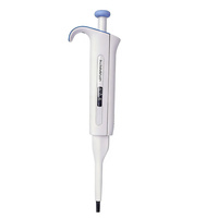 Pipetas de Volumen Ajustable de un Solo Canal de Plástico Qpette de Alta Calidad, 1000-10000L, Pantalla Táctil LCD, Multicolor, para Uso en Laboratorio