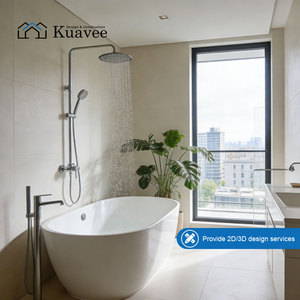 Projet de villa au Koweït, solution de conception de matériaux de construction à guichet unique, services de design d'intérieur, <span class=keywords><strong>dessin</strong></span> 2D, rendu 3D, schéma de conception - Product Image 3