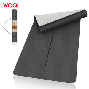 เสื่อโยคะ Woqi หนา 6 มม. ทำจากวัสดุ EVA รูปทรงสี่เหลี่ยมผืนผ้า สีดำ สำหรับการฝึกออกกำลังกาย ฝึกแกนกลางลำตัว และการฝึกสมดุล - Product Image 2