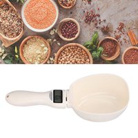 Balacoo – Tasse et cuillères doseuses numériques pour aliments pour chiens, alimentées par batterie, avec rétroéclairage LCD, pour la cuisine