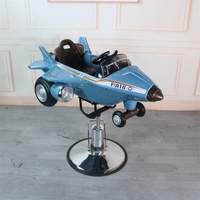 Chaises de salon de coiffure portables pour enfants Siman, vente chaude, bon prix, couleur bleue, haute qualité, chaise de barbier pour avion à vendre