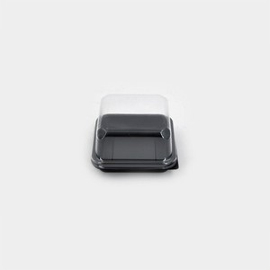 Wholesale Disposable Square Blister PP PET Plastic <strong>Boxes</strong> <strong>for</strong> <strong>Small</strong> <strong>Cake</strong> Desserts Bread Mousse Candy Sushi Sandwich Packing - Product Image 1