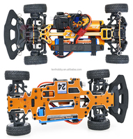 Levihobby Racing 1/16 Mobil RC Brushless Metal 4WD 2.4G Kecepatan Tinggi Drifting RTR Kendaraan On-Road Kelas Hobi dengan Charger