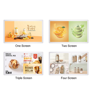 55 inch quảng cáo thương mại hiển thị treo tường kỹ thuật số biển màn hình cảm ứng cho sử dụng trong nhà cho nhà hàng cửa hàng nhanh chóng menu - Product Image 5