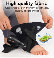 Orthèse de stabilisation de la cheville droite et gauche, attelle de nuit pour fasciite plantaire, attelle pour pied tombant