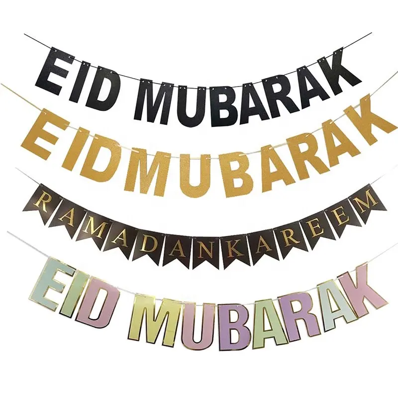 Ramadan Kareem Eid Mubarak Banner Gors Decoratie Moslim Islamitische Decor