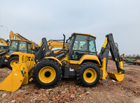 Wheel Backhoe Loader Multifungsi XC8-S3570 9.65Ton 1.3m Bucket Mesin Diesel Motor Pompa Gear Efisiensi Tinggi