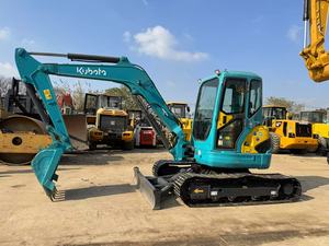 Mini-excavatrice d'occasion du Japon, 3,5 tonnes, pour modèles KX135/KX155/KX165/U30-U55, modèle 2025, 500 heures, godet de 0,11 m, moteur, boîte de vitesses, PLC - Product Image 4