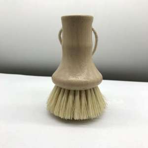 Uso domestico spazzola per la pulizia dei <span class=keywords><strong>piatti</strong></span> da cucina in fibra <span class=keywords><strong>piatti</strong></span> in legno ciotola pentola spazzole in Sisal - Product Image 2