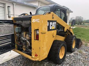 Mini chargeuse sur pneus d'occasion en bon état, chargeuse sur pneus Cat 246d en vente flash - Product Image 2