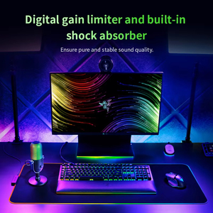Microphone de streaming USB Razer Seiren V3 Chroma RGB pour diffusion, enregistrement, jeux, podcast et diffusion en direct - Product Image 6