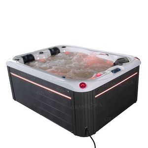 Vendita calda Multi persone all'aperto in acrilico vasca idromassaggio vasca idromassaggio idromassaggio idromassaggio idromassaggio all'ingrosso Spa per esterno <span class=keywords><strong>jacuzzi</strong></span> - Product Image 1