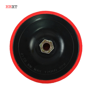 <strong>3</strong>''/4''/4.5''/5''/6''/7' Backing Plate Foam Shank Backing Pad <strong>Hook</strong> <strong>and</strong> <strong>Loop</strong> Car Polish Sanding Pad Backing Pad - Product Image 5