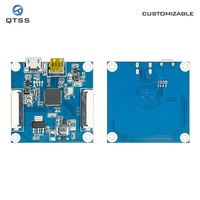 Écrans LCD TFT ronds de 7 pouces, résolution 1080x1080, interface MIPI RVB, 30 broches pour tableau de bord automobile