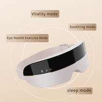 Masajeador Eléctrico de Ojos Portátil Impermeable para el Cuidado Ocular con Vibración Inteligente de Acupresión y Carga USB-C
