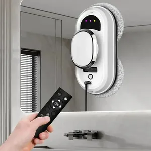 <span class=keywords><strong>Robot</strong></span> inteligente de limpieza de ventanas Máquina inteligente de limpieza de vidrio <span class=keywords><strong>Control</strong></span> remoto 5600Pa MEMS Modo de ruta Aspiradora - Product Image 4