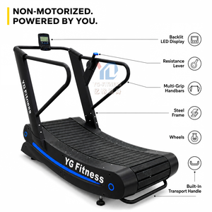 YG-T011 YG FITNESS Caminadora Curva de Alta Calidad, Máquina para Correr, Caminadora Curva para Gimnasio, Uso Comercial - Product Image 1