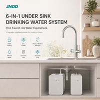Distributeur d'eau chaude et froide électrique 6-en-1 en gros pour usine, système de robinet d'eau bouillante instantanée, refroidisseur d'eau pétillante pour la maison