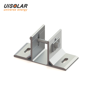 UISOLAR Hot-Selling ST2 Mount Solar Ground Rack Bracket Easy <strong>Fixed</strong> Open Field HDG Steel <strong>Post</strong> for Hot Solar System Mounting - Product Image 6
