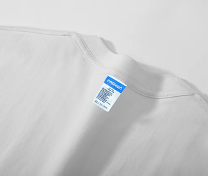 T-shirt Unisex Casual in Puro Cotone Pettinato a Maniche Corte, Collo Tondo, Vestibilità Ampia, Tinta Unita 260g, con Logo Personalizzato per Adulti, Estiva - Product Image 4
