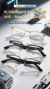 Gafas de Lectura Inalámbricas GY600 con Luz, Traductores Inteligentes con IA Multilingüe, Gafas Inteligentes con Asistente de Voz y Audio, Recargables - Product Image 3