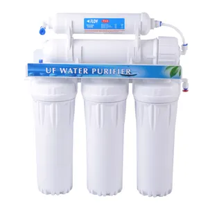 Sistema de filtro de agua ultra de 5 etapas, grifo de acero de membrana ultra