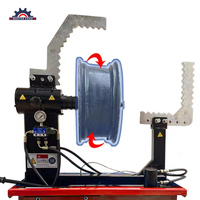Machine de réparation de jantes en acier certifiée CE 220V pour la correction des déformations des jantes et les ateliers de réparation automobile