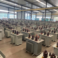 Transformateur immergé dans l'huile triphasé ANSI 30KVA 50KVA 80KVA 100KVA 150KVA 200KVA 250KVA 315KVA 400KVA pour équipement industriel