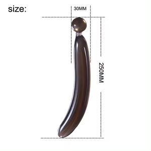 TOP vendita frutta e verdura giocattoli sessuali Banana melanzana forma di pene Dildo stimolazione vaginoanale giocattoli sessuali omosessuali - Product Image 4