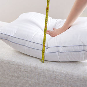 Hipoalergénico diseño blanco de tela de algodón 100% Pack de <span class=keywords><strong>2</strong></span> relleno de poliéster Hotel almohada - Product Image 3