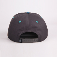 Casquette de sport rétro structurée à 5 panneaux avec logo personnalisé, patch tissé, corde et fermeture snapback pour le golf en extérieur