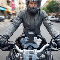 Autocollant décoratif texturé durable, découpé sur mesure, pour dissimuler les rayures, accessoire auto-adhésif de haute qualité pour réservoir de moto