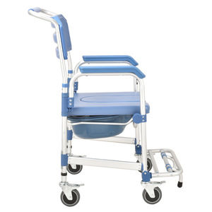 Silla de Inodoro con Ruedas Wei Yikang, Asiento de Inodoro Plegable y Portátil para Personas Mayores y Discapacitadas, para Uso en la Ducha - Product Image 3