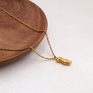 Geometric Human Body Pendant Necklace Stainless Steel Chain Clavicle Chain Gift For Women Fashion Jewelry - Product Image 3