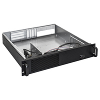 Boîtier de serveur Mini-ITX 2U Châssis de contrôle industriel monté en rack horizontal pleine hauteur 450 profond 450 horizontal pleine hauteur