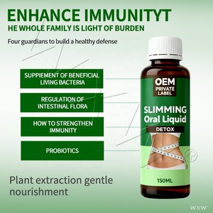 Líquido Oral de Alta Calidad para Desintoxicación y Limpieza de <span class=keywords><strong>Colon</strong></span>, Absorción Rápida, Limpieza Intestinal, Adelgazante, Suplementos con Extracto de Hoja de Té Verde - Product Image 4