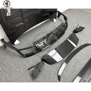 Kit de Carrocería MSY Style en Fibra de Carbono Seca con Acabado Brillante y Tejido Twill, Envasado al Vacío, Ajuste 1:1 para Audi RS6 2020-2023 Facelift, Capó, Parachoques Delantero/Trasero - Product Image 6